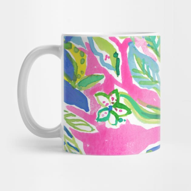 Bright Floral Print by LittleLuxuriesDesigns